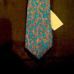 👔 Vintage abstract design tie from Barney’s NYC
